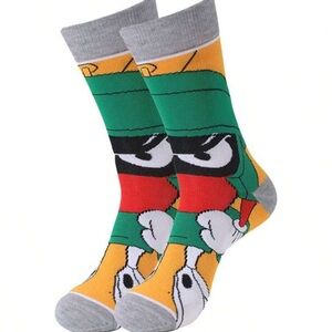 •Where’s the Kaboom• Marvin Martian Looney Tunes Graphic Unisex Socks 3 for $21